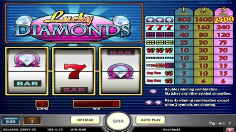 lucky diamond slot machine